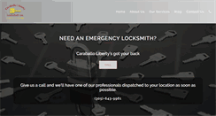 Desktop Screenshot of caraballolibertylocksmith.com